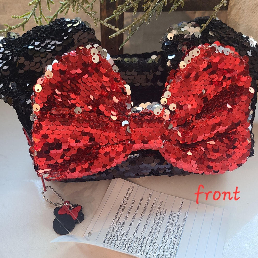 Disney minnie mouse bow bag